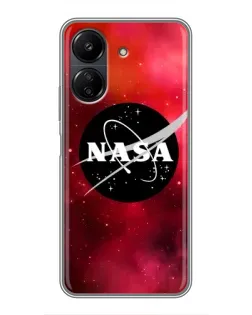 Чохол для Xiaomi POCO C65 з картинкою «NASA — червона туманність»