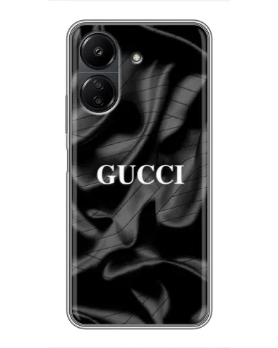 Чохол для Xiaomi POCO C65 з картинкою «Gucci — шовкові хвилі» Чохол для Xiaomi POCO C65 з картинкою «Gucci — шовкові хвилі»