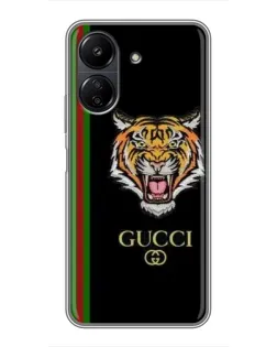 Чохол для Xiaomi POCO C65 з картинкою «Тигр Gucci»
