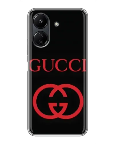 Чохол для Xiaomi POCO C65 з картинкою «Gucci — червоний логотип» Чохол для Xiaomi POCO C65 з картинкою «Gucci — червоний логотип»