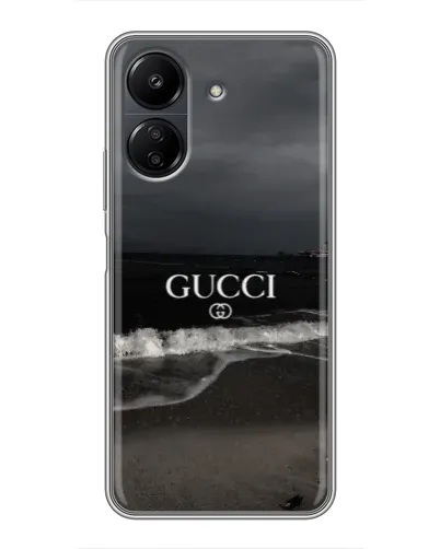 Чохол для Xiaomi POCO C65 з картинкою «Gucci — морський прибій» Чохол для Xiaomi POCO C65 з картинкою «Gucci — морський прибій»