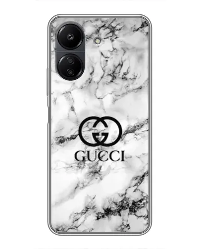 Чохол для Xiaomi POCO C65 з картинкою «Gucci — мармуровий шик» Чохол для Xiaomi POCO C65 з картинкою «Gucci — мармуровий шик»