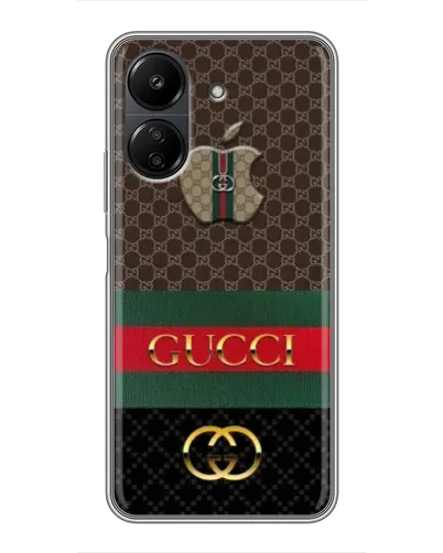 Чохол для Xiaomi POCO C65 з картинкою «Gucci — брендований десерт» Чохол для Xiaomi POCO C65 з картинкою «Gucci — брендований десерт»