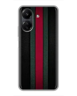 Чохол для Xiaomi POCO C65 з картинкою «Gucci — неонова лінія»