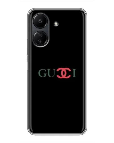 Чохол для Xiaomi POCO C65 з картинкою «Gucci — червоний градієнт» Чохол для Xiaomi POCO C65 з картинкою «Gucci — червоний градієнт»