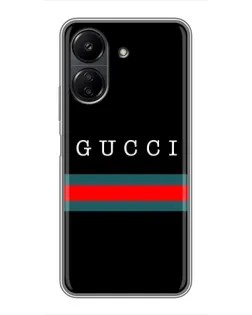 Чохол для Xiaomi POCO C65 з картинкою «Gucci — червоний пояс»