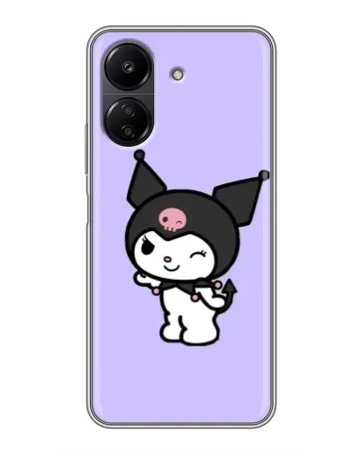 Чехол для Xiaomi POCO C65 с картинкой «Классическая Kuromi»