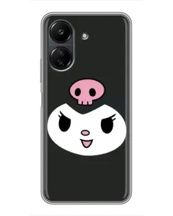 Чехол для Xiaomi POCO C65 с картинкой «Большая мордочка Куроми»
