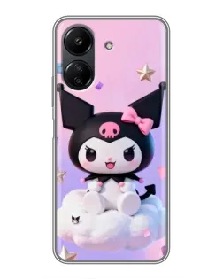 Чехол для Xiaomi POCO C65 с картинкой «Куроми на облаке»