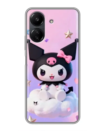 Чехол для Xiaomi POCO C65 с картинкой «Куроми на облаке»