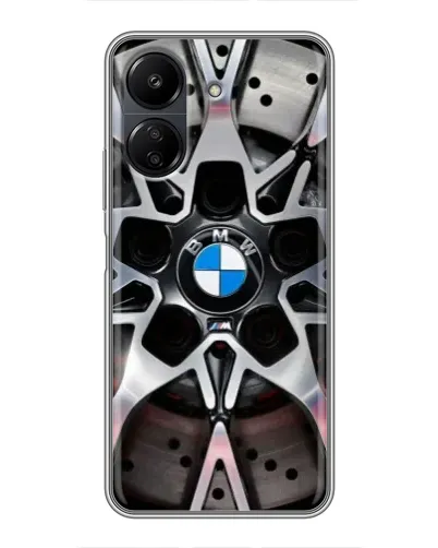 Чохол для Xiaomi POCO C65 з картинкою «BMW — деталь диска» Чохол для Xiaomi POCO C65 з картинкою «BMW — деталь диска»