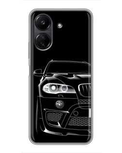 Чохол для Xiaomi POCO C65 з картинкою «Темний силует BMW» Чохол для Xiaomi POCO C65 з картинкою «Темний силует BMW»