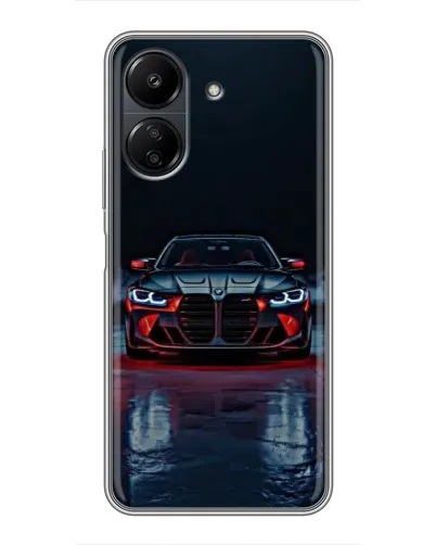 Чохол для Xiaomi POCO C65 з картинкою «BMW на мокрій дорозі» Чохол для Xiaomi POCO C65 з картинкою «BMW на мокрій дорозі»