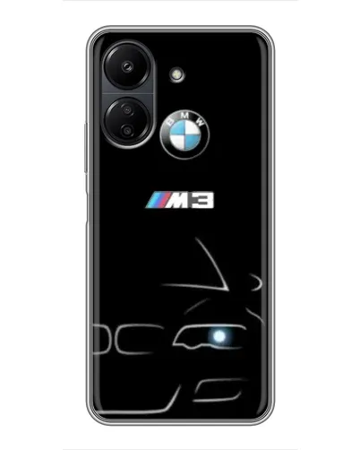 Чохол для Xiaomi POCO C65 з картинкою «Мінімалістичний принт BMW M3» Чохол для Xiaomi POCO C65 з картинкою «Мінімалістичний принт BMW M3»