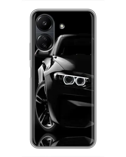 Чохол для Xiaomi POCO C65 з картинкою «Чорна BMW — профіль» Чохол для Xiaomi POCO C65 з картинкою «Чорна BMW — профіль»