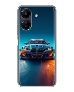 Чохол для Xiaomi POCO C65 з картинкою «BMW — вогні неону» Чохол для Xiaomi POCO C65 з картинкою «BMW — вогні неону»