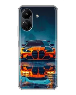 Чохол для Xiaomi POCO C65 з картинкою «BMW — золота емблема» Чохол для Xiaomi POCO C65 з картинкою «BMW — золота емблема»