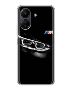Чохол для Xiaomi POCO C65 з картинкою «BMW — погляд тигра» Чохол для Xiaomi POCO C65 з картинкою «BMW — погляд тигра»