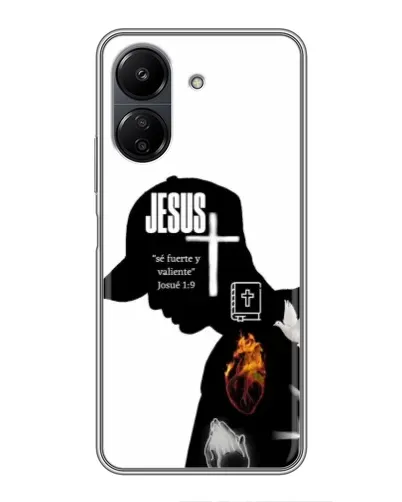 Чехол для Xiaomi POCO C65 с картинкой «Духовный Воин»