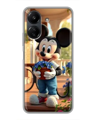 Чехол для Xiaomi POCO C65 с картинкой «Микки садовод» Чехол для Xiaomi POCO C65 с картинкой «Микки садовод»