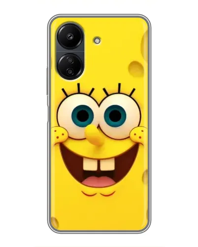 Чохол для Xiaomi POCO C65 з картинкою «Губка Боб посмішка» Чохол для Xiaomi POCO C65 з картинкою «Губка Боб посмішка»