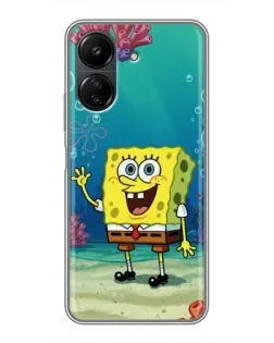 Чехол для Xiaomi POCO C65 с картинкой «Подводный привет» Чехол для Xiaomi POCO C65 с картинкой «Подводный привет»