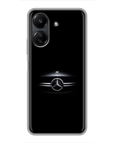 Чехол для Xiaomi POCO C65 с картинкой «Mercedes — абстрактные линии» Чехол для Xiaomi POCO C65 с картинкой «Mercedes — абстрактные линии»