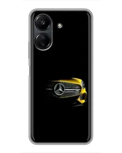 Чехол для Xiaomi POCO C65 с картинкой «Mercedes — ретро стиль» Чехол для Xiaomi POCO C65 с картинкой «Mercedes — ретро стиль»