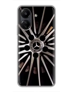 Чехол для Xiaomi POCO C65 с картинкой «Диск Mercedes» Чехол для Xiaomi POCO C65 с картинкой «Диск Mercedes»
