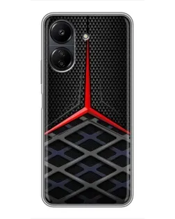 Чехол для Xiaomi POCO C65 с картинкой «Mercedes Carbon Grid» Чехол для Xiaomi POCO C65 с картинкой «Mercedes Carbon Grid»
