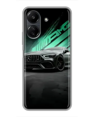 Чехол для Xiaomi POCO C65 с картинкой «Темный Mercedes AMG» Чехол для Xiaomi POCO C65 с картинкой «Темный Mercedes AMG»