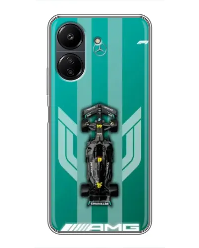 Чехол для Xiaomi POCO C65 с картинкой «Mercedes AMG Petronas» Чехол для Xiaomi POCO C65 с картинкой «Mercedes AMG Petronas»