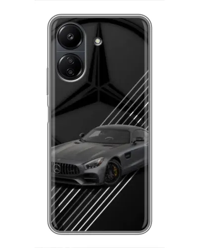Чехол для Xiaomi POCO C65 с картинкой «Mercedes AMG — графика» Чехол для Xiaomi POCO C65 с картинкой «Mercedes AMG — графика»