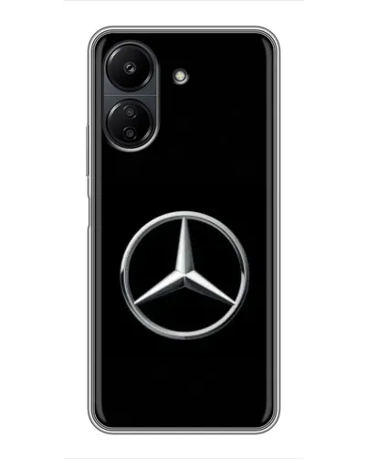 Чехол для Xiaomi POCO C65 с картинкой «Mercedes классический лого» Чехол для Xiaomi POCO C65 с картинкой «Mercedes классический лого»