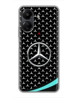 Чехол для Xiaomi POCO C65 с картинкой «Mercedes — бирюзовый акцент» Чехол для Xiaomi POCO C65 с картинкой «Mercedes — бирюзовый акцент»