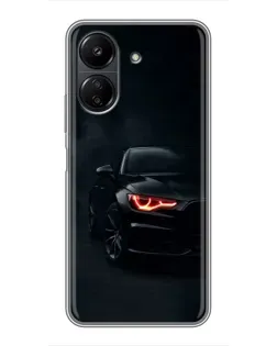 Чохол для Xiaomi POCO C65 з картинкою «Audi — хижий погляд»