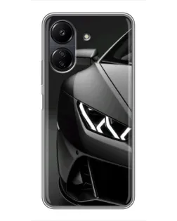 Чехол для Xiaomi POCO C65 с картинкой «Lamborghini фары детализация» Чехол для Xiaomi POCO C65 с картинкой «Lamborghini фары детализация»