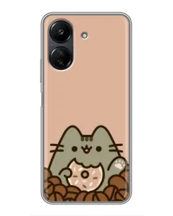 Чехол для Xiaomi POCO C65 с картинкой «Кофейный Пушин» Чехол для Xiaomi POCO C65 с картинкой «Кофейный Пушин»