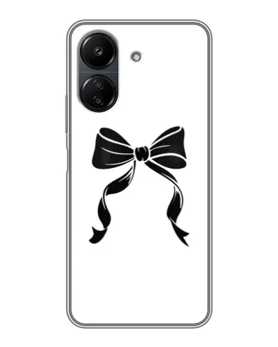 Чехол для Xiaomi POCO C65 с картинкой «Классический бант»