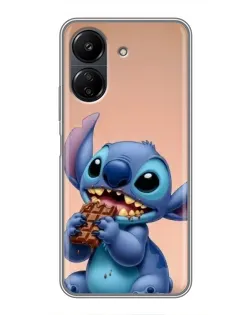 Чехол для Xiaomi POCO C65 с картинкой «Стич ест шоколад» Чехол для Xiaomi POCO C65 с картинкой «Стич ест шоколад»