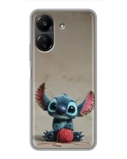 Чехол для Xiaomi POCO C65 с картинкой «Стич на коричневом фоне» Чехол для Xiaomi POCO C65 с картинкой «Стич на коричневом фоне»
