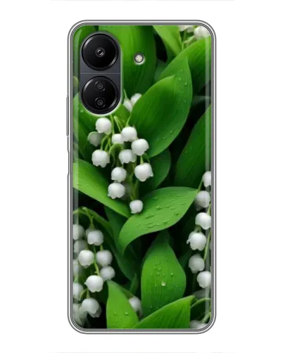 Чехол для Xiaomi POCO C65 с картинкой «Ландыши в зелени» Чехол для Xiaomi POCO C65 с картинкой «Ландыши в зелени»