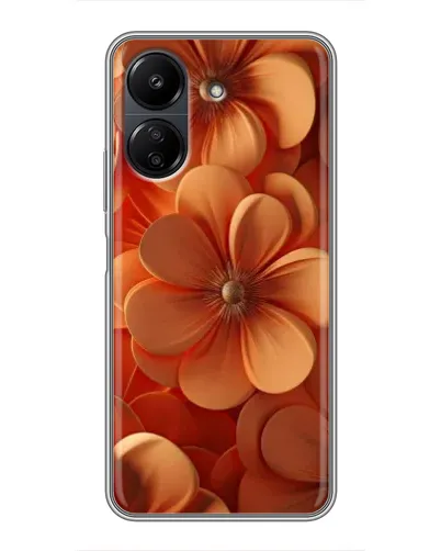 Чехол для Xiaomi POCO C65 с картинкой «Оранжевый макро цветок» Чехол для Xiaomi POCO C65 с картинкой «Оранжевый макро цветок»