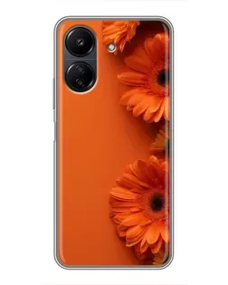 Чохол для Xiaomi POCO C65 з картинкою «Помаранчеві гербери» Чохол для Xiaomi POCO C65 з картинкою «Помаранчеві гербери»