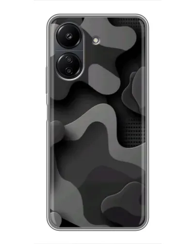 Чехол для Xiaomi POCO C65 с картинкой «Темный абстрактный камуфляж» Чехол для Xiaomi POCO C65 с картинкой «Темный абстрактный камуфляж»