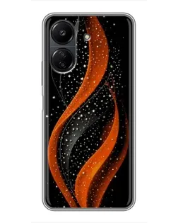 Чехол для Xiaomi POCO C65 с картинкой «Огненная звездная волна» Чехол для Xiaomi POCO C65 с картинкой «Огненная звездная волна»