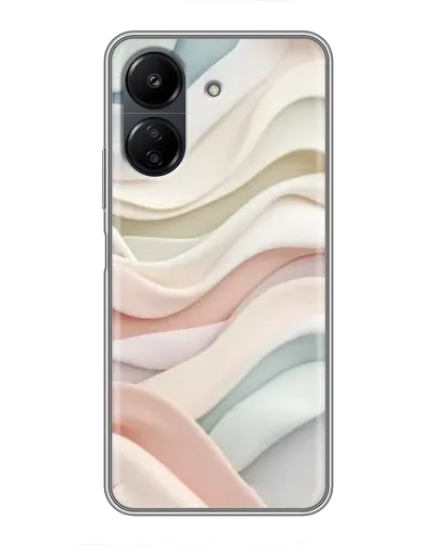 Чехол для Xiaomi POCO C65 с картинкой «Пастельные нежные волны» Чехол для Xiaomi POCO C65 с картинкой «Пастельные нежные волны»