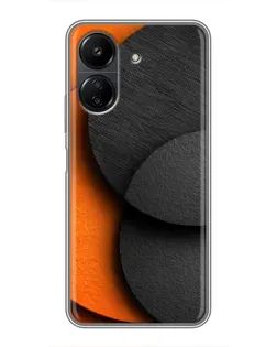 Чехол для Xiaomi POCO C65 с картинкой «Геометрия оранжевых кругов» Чехол для Xiaomi POCO C65 с картинкой «Геометрия оранжевых кругов»