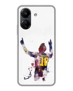 Чехол для Xiaomi POCO C65 с картинкой «Акварельный Месси Барселона» Чехол для Xiaomi POCO C65 с картинкой «Акварельный Месси Барселона»