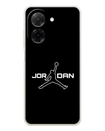 Чехол для Xiaomi Poco C71 с картинкой «Nike Pink Swirl»